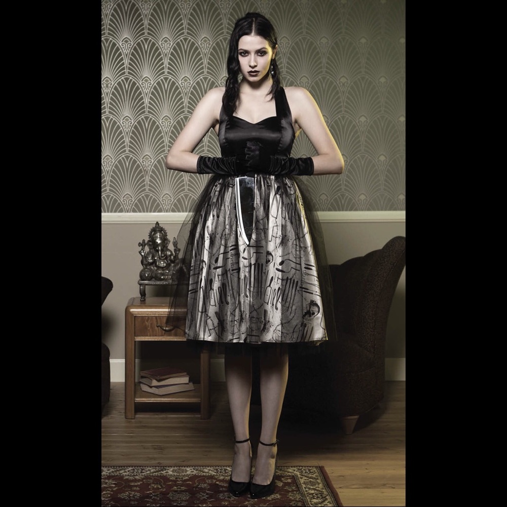 NEW American Horror Story Doctor Satin Dress